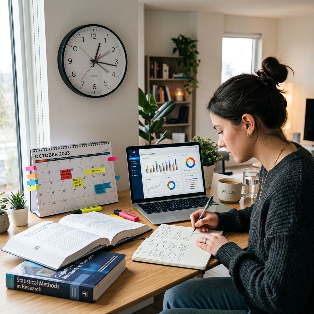 Finish Your Statistics Class Before the Deadline: A Practical Catch-Up Plan